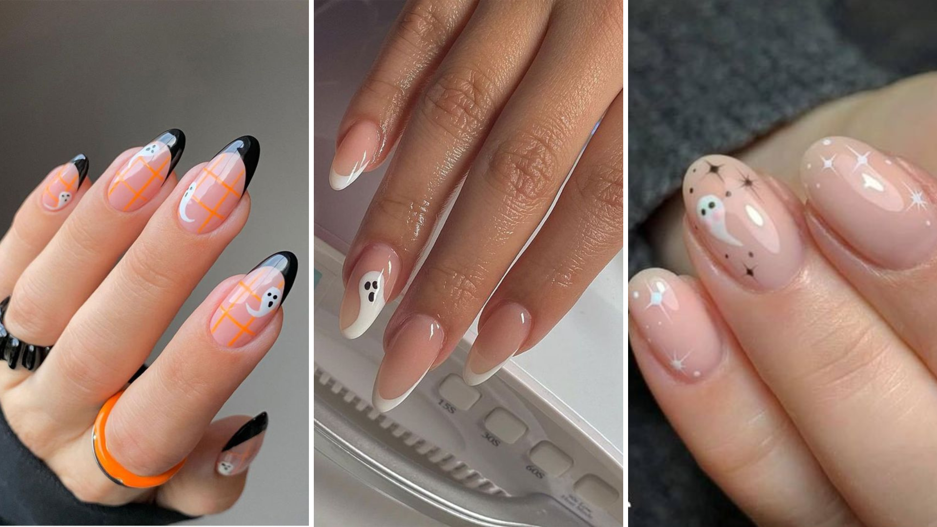 Unhas de Halloween (Fotos: Pinterest/Reprodução)