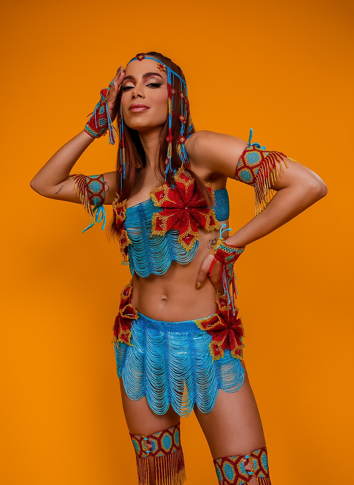 Anitta como Jurema (Foto: Julia Bandeira/Divulgação)