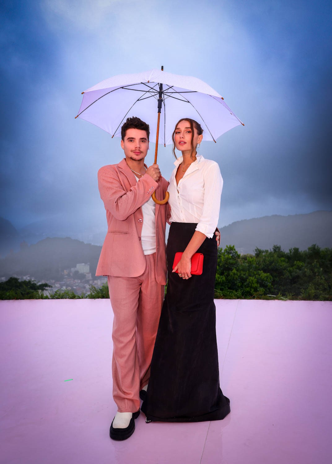 João Figueiredo e Sasha (Foto: Agência Brazil News)