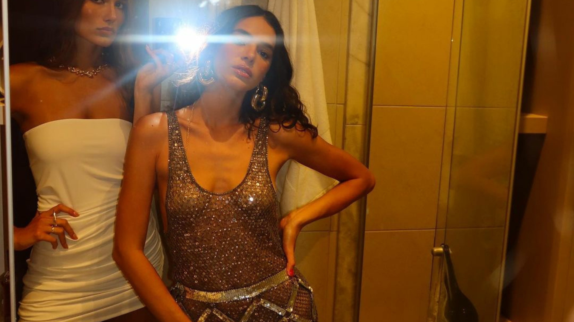 Bruna Marquezine (Foto: @sashameneghel/Instagram/Reprodução)