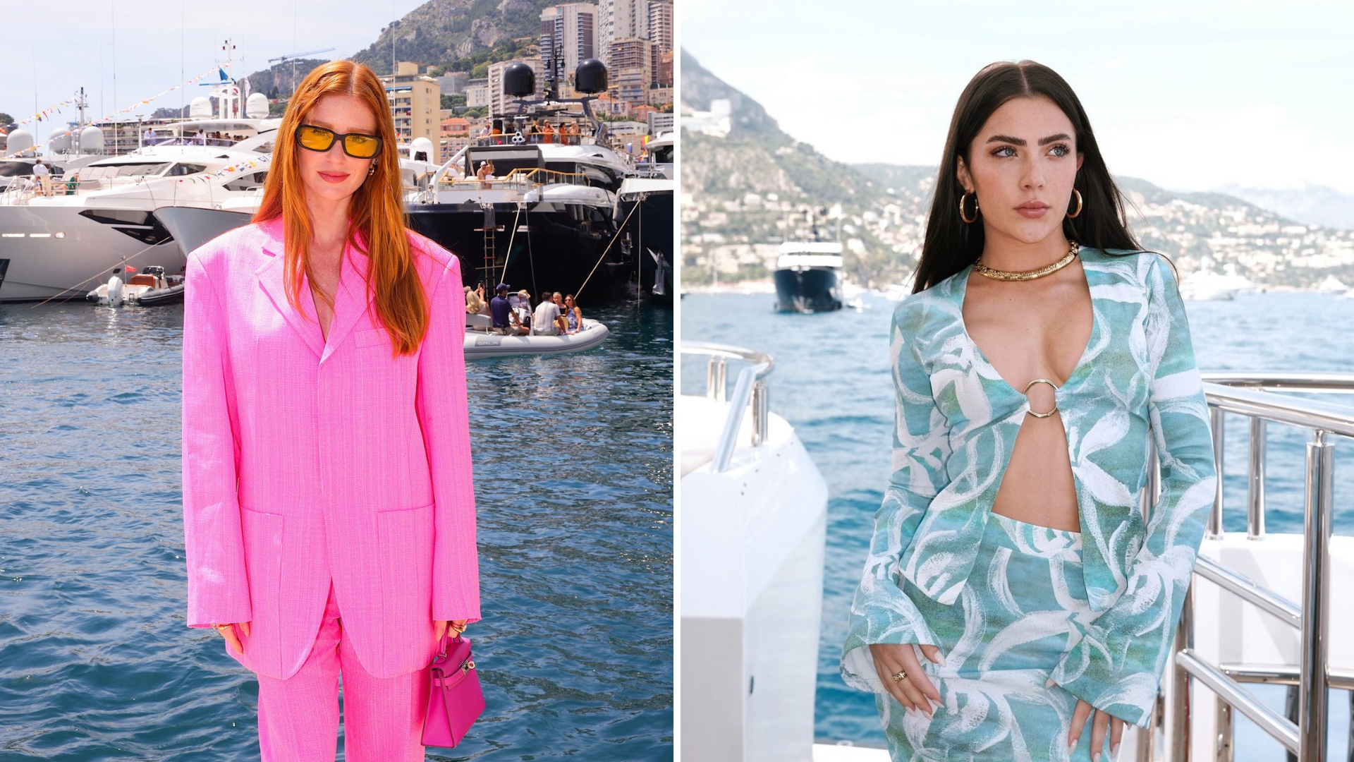 Marina Ruy Barbosa e Jade Picon (Foto: Manuela Scarpa/Brazil News - @jadepicon/Instagram/Reprodução)