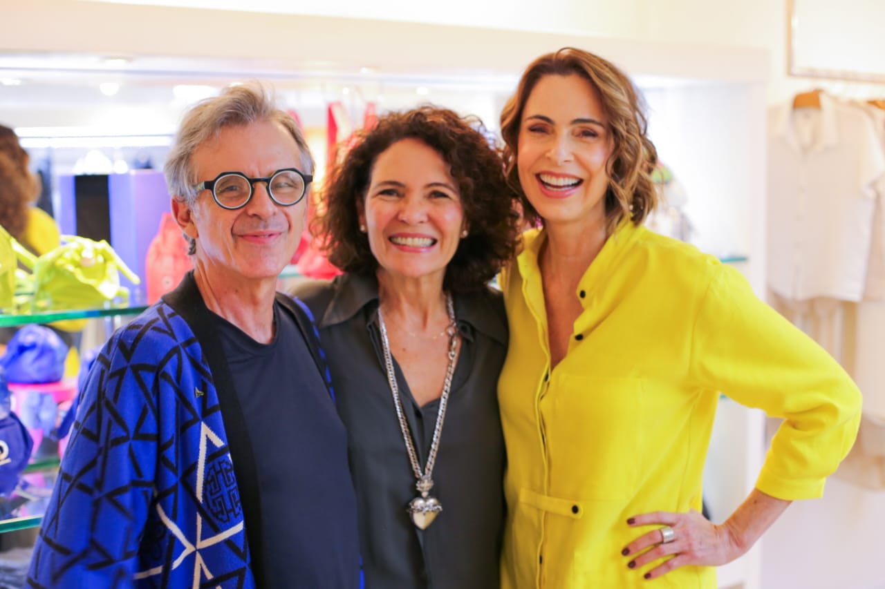 Alexandre Schnabl, Renata Veras e Silvia Pfeifer (Foto: Divulgação)