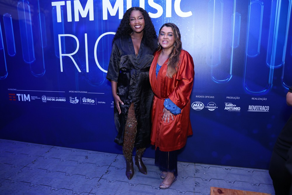 Iza e Preta Gil (Foto: Roberto Filho/Agência Brazil News)