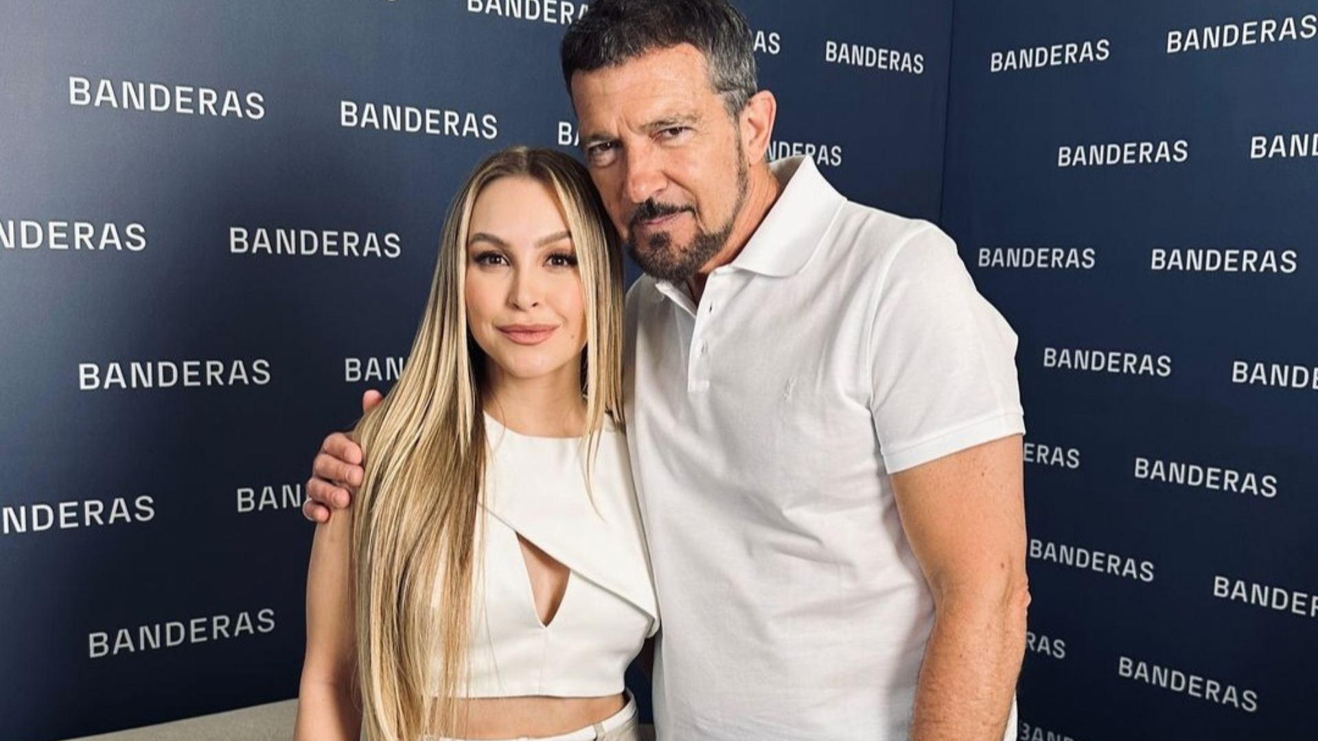 Carla Diaz e Antonio Banderas (Foto: @carladiaz/Instagram/Reprodução)