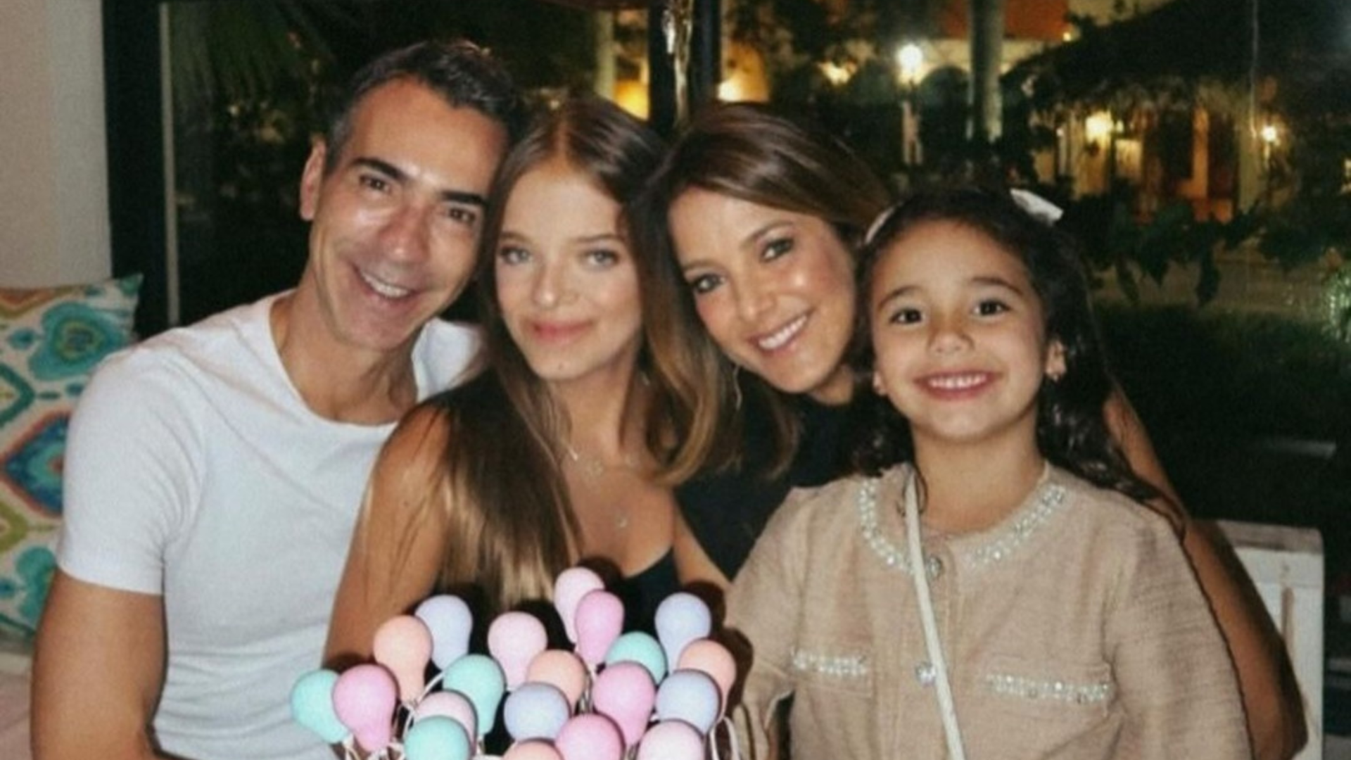 César Tralli, Rafa Justus, Ticiane Pinheiro e Manu (Foto: @ticipinheiro/Instagram/Reprodução)