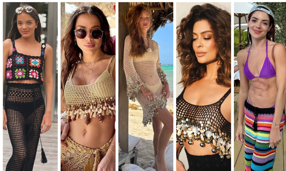 Rafa Justus, Anitta, Marina Ruy Barbosa, Juliana Paes e GKay (Fotos: Reprodução/Instagram)