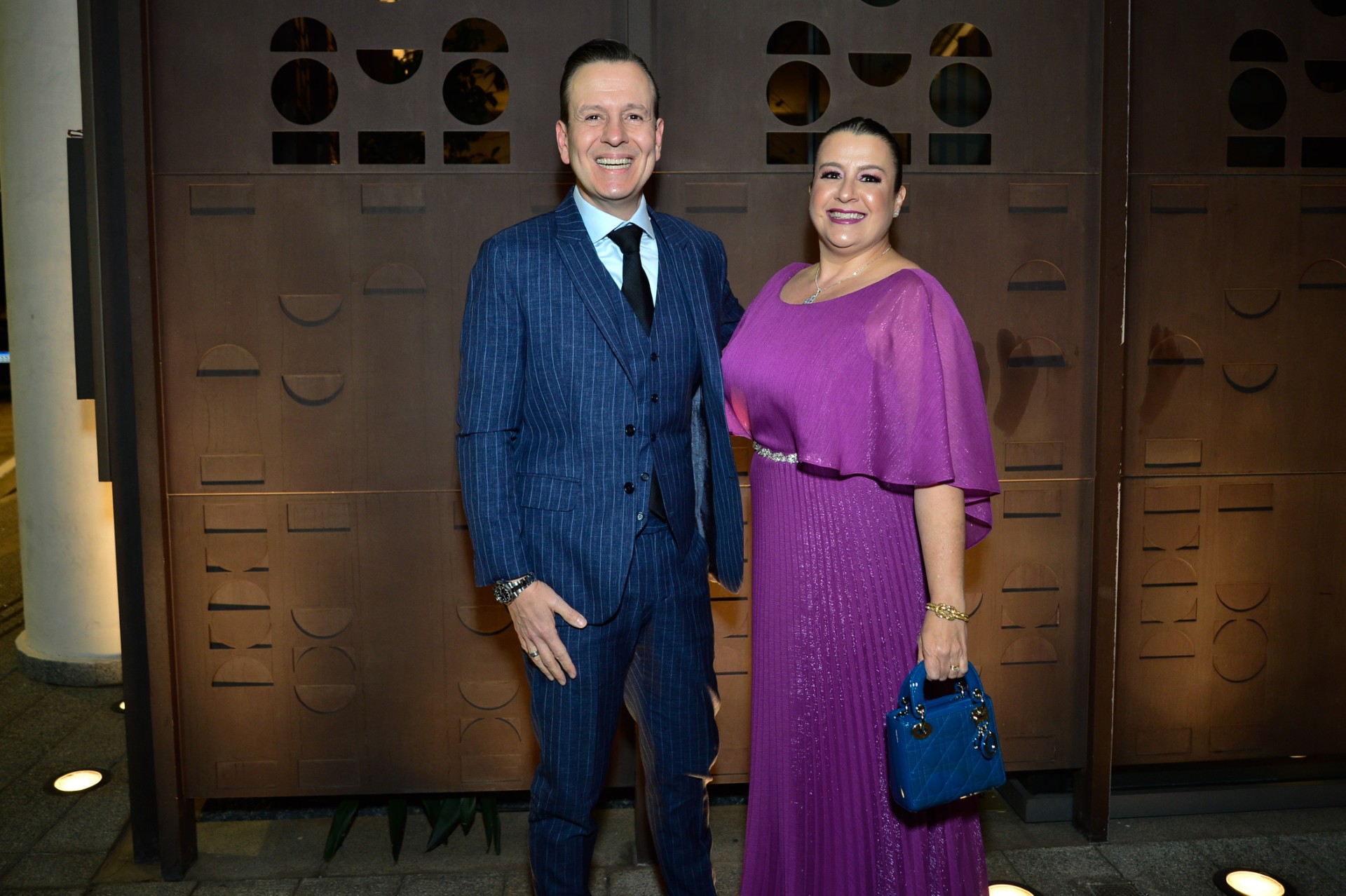 Celso Zucatelli e Ana Paula Duarte (Foto: Eduardo Martins/Brazil News)