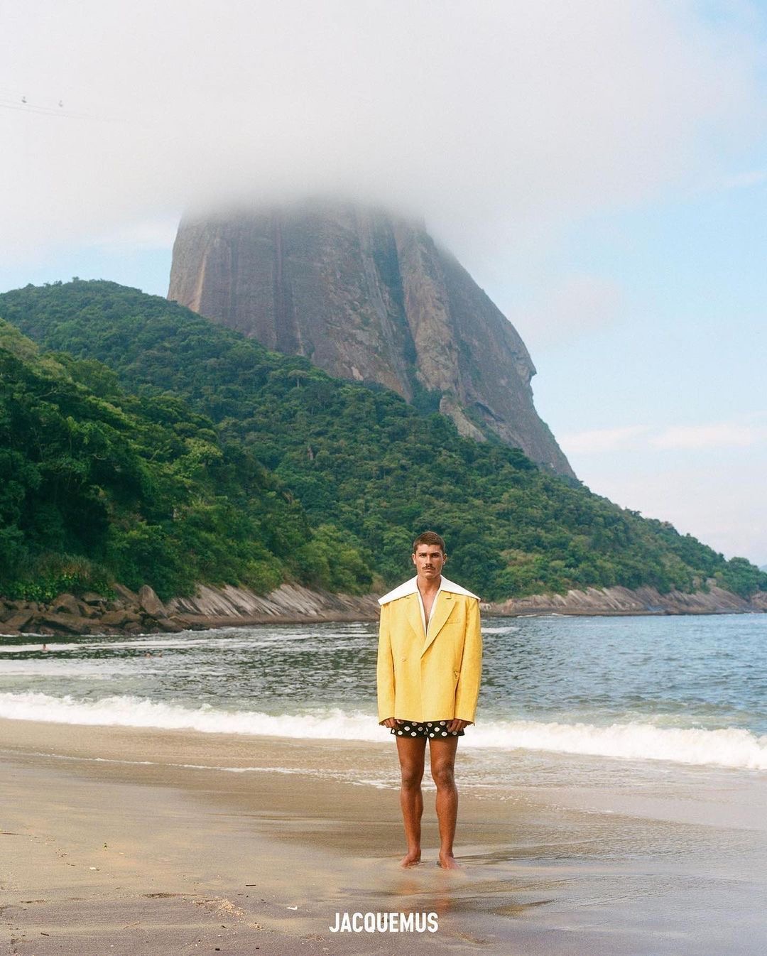 Daniel Tardite para Jacquemus (Foto:  Eber Figueira/Way Model/Divulgação)