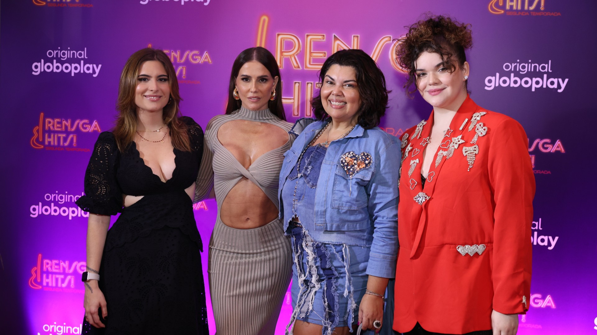 Maria Maud, Deborah Secco, Fabiana Karla e Laura Simões (Foto: Daniel Pinheiro/Brazil News)