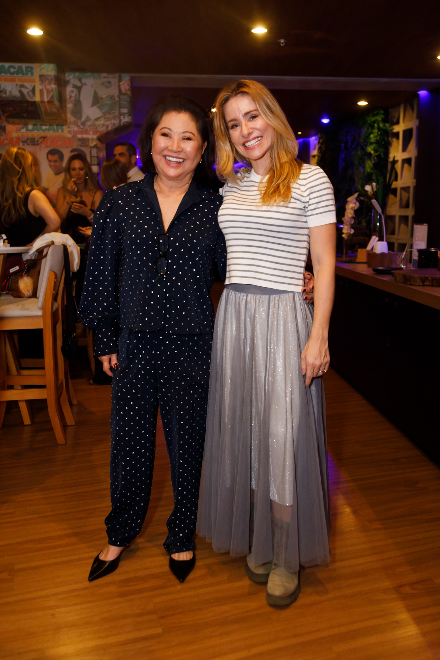 Dona Kika Sato e Gisele Prattes (Foto: Patrícia Devoraes/Brazil News)