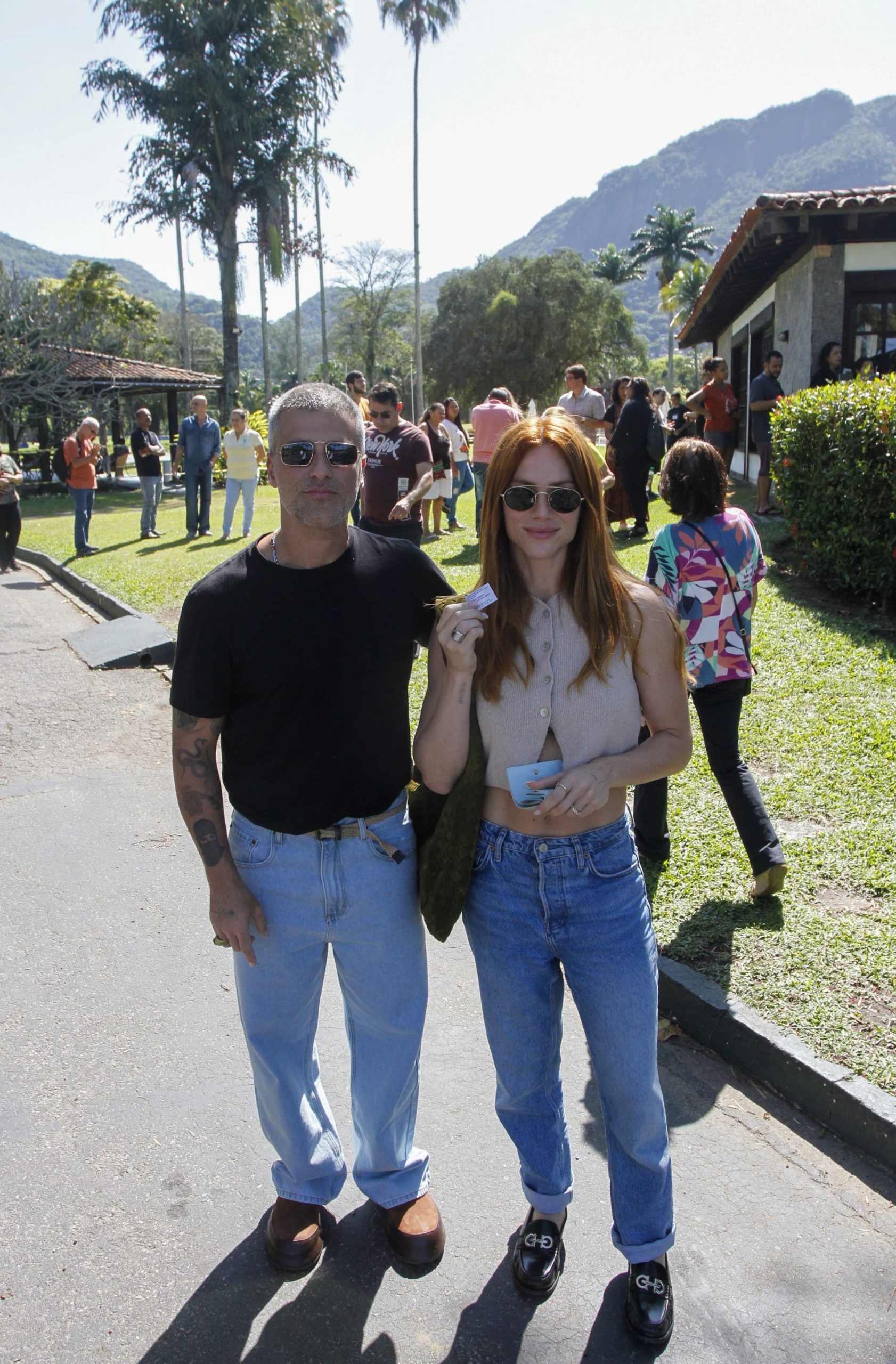 Bruno Gagliasso e Giovanna Ewbank (Foto: Brazil News)