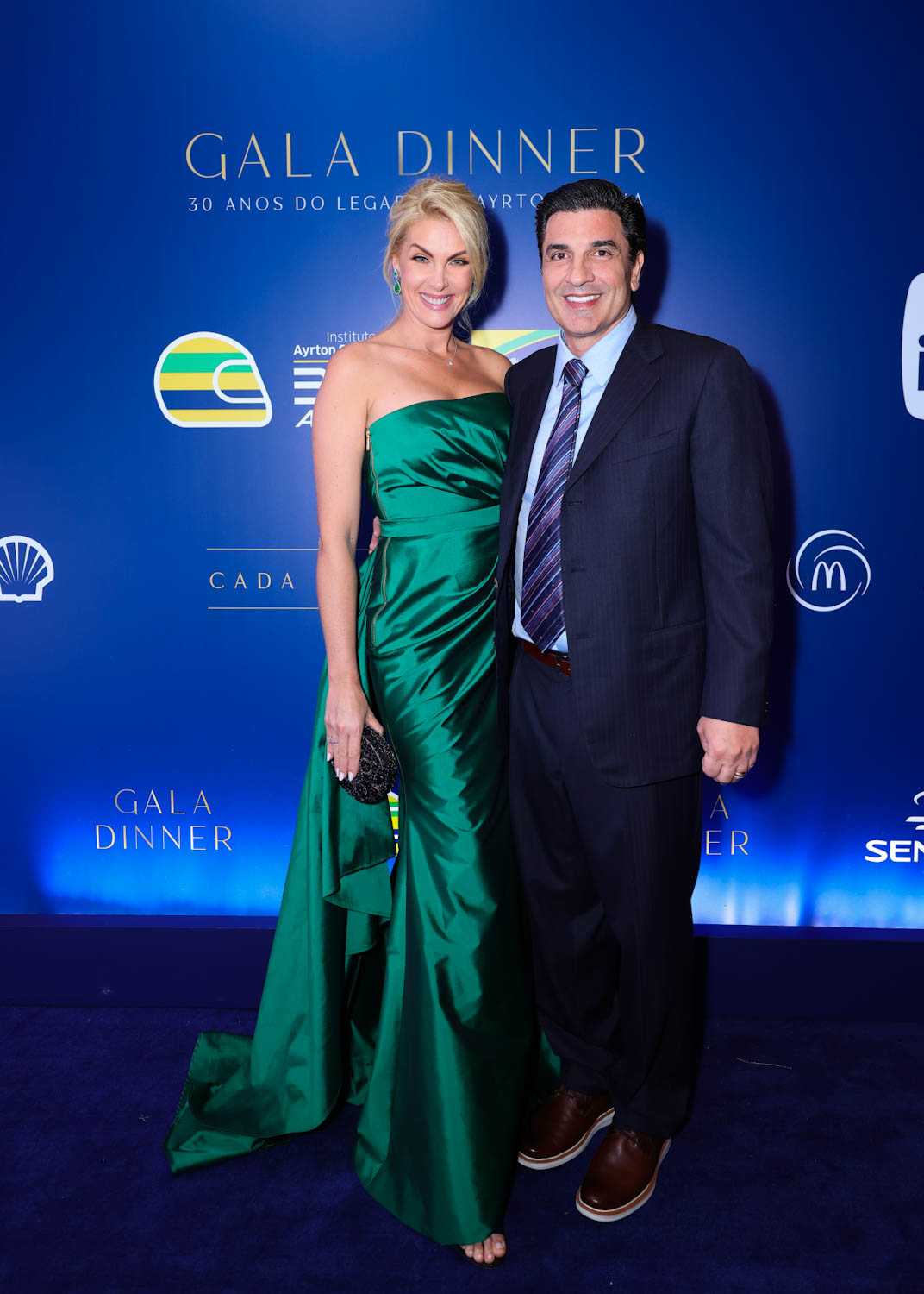 Ana Hickmann e Edu Guedes (Foto: Brazil News)