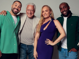 Gil do Vigor, Antônio Fagundes, Angélica e Lázaro Ramos (Foto: @angelicaksy/Instagram/Reprodução)