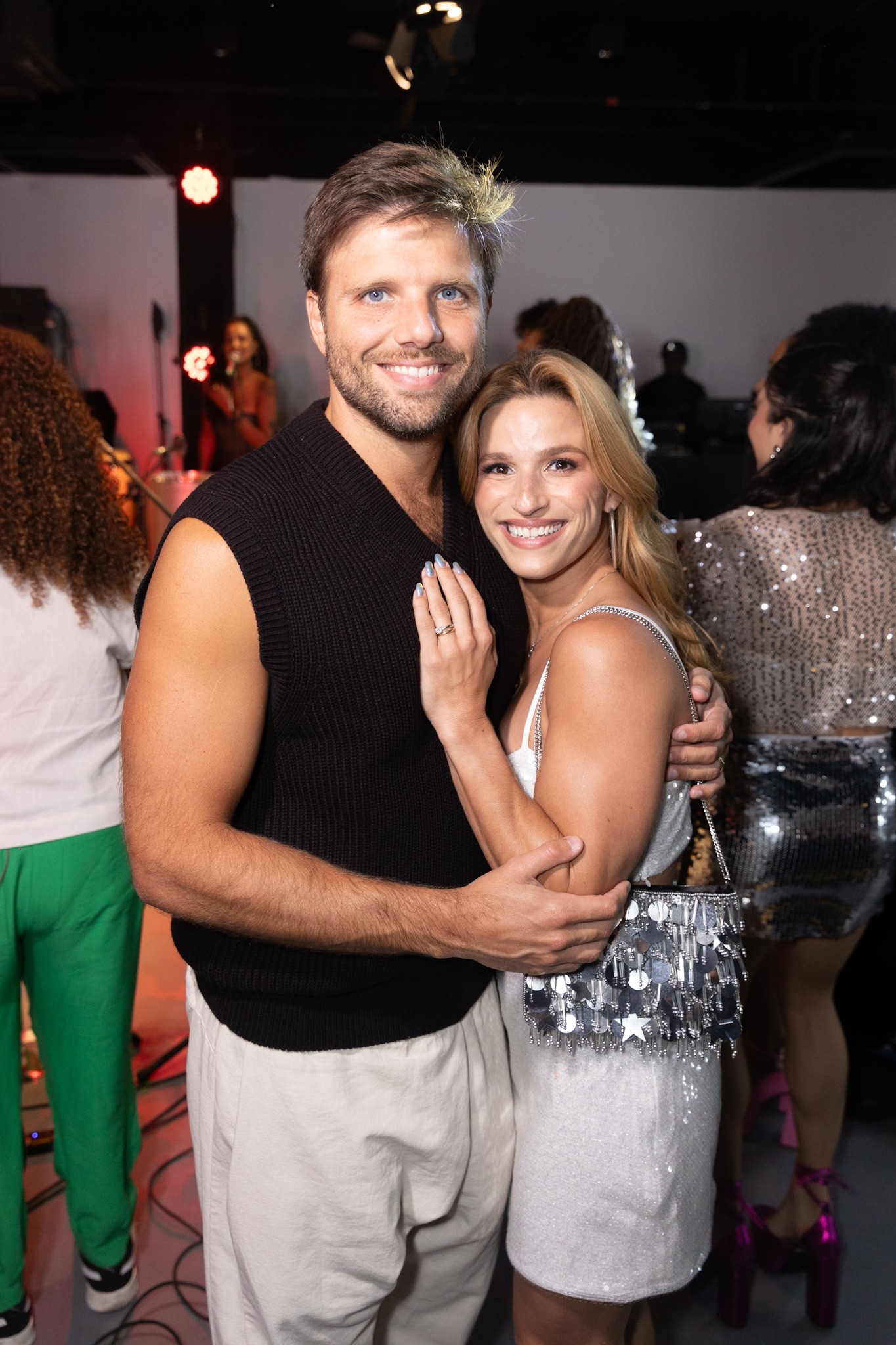 Jade Barbosa e o marido Leandro Felini (Foto: Lucas Ramos/Brazil News)