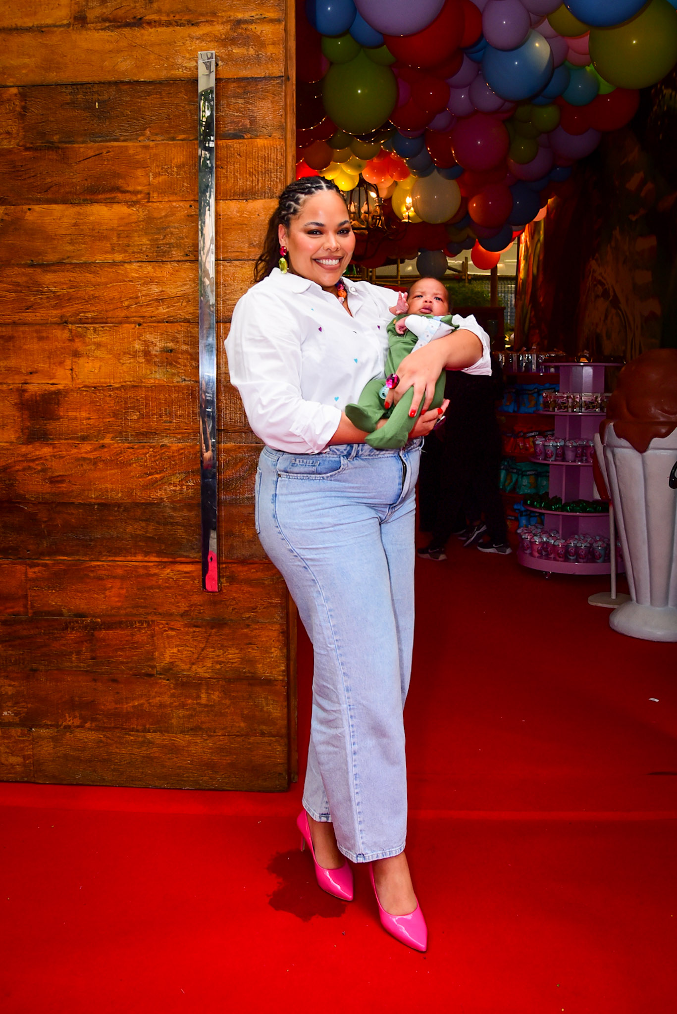 Rita Carreira e Abdoulay (Foto: Andy Santana/Brazil News) 